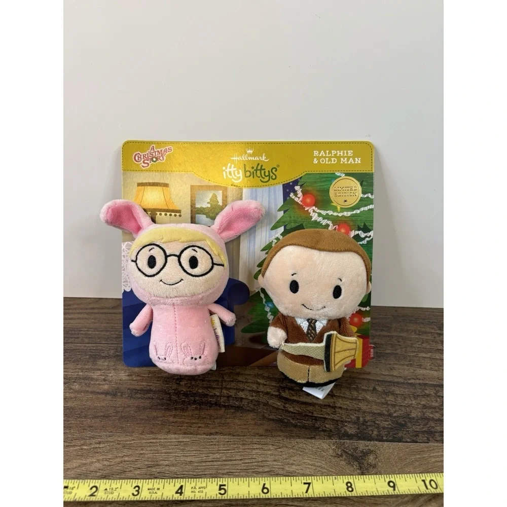 Hallmark Itty Bittys A Christmas Story Ralphie & Old Man Limited Edition Set